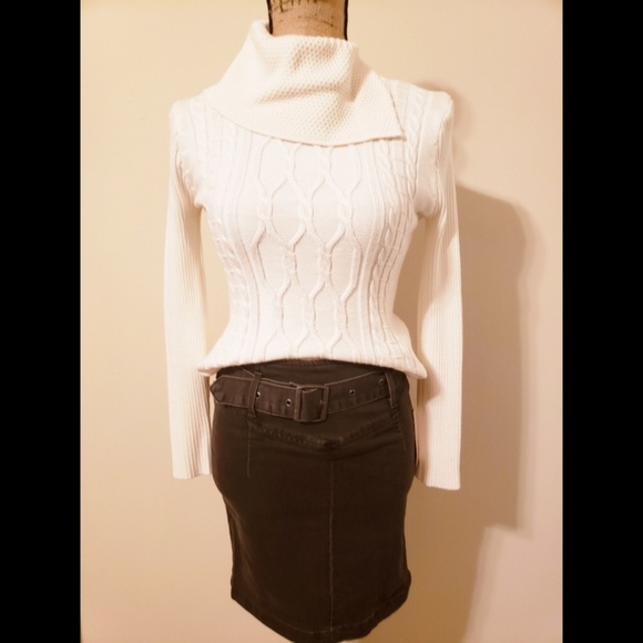 FREE PEOPLE BLACK SKIRT - Picture 2 of 8